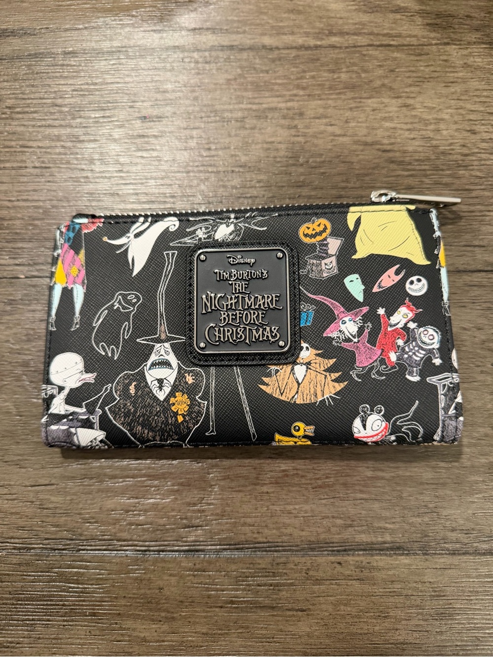 Loungefly Disney Nightmare Before Christmas Character Print Wallet Jack Sally